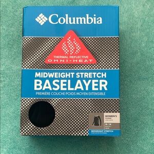 Columbia Black Baselayer with Omni-Heat